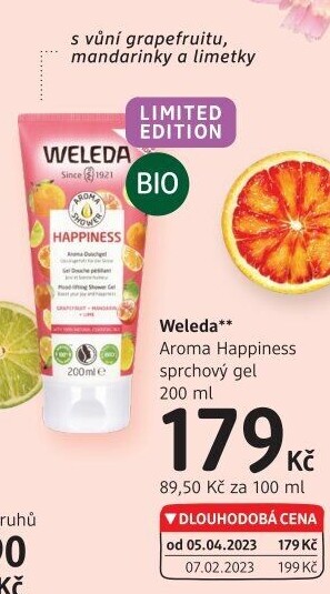 Sprchový gel Weleda
