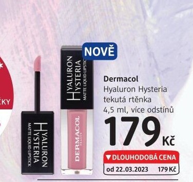 Tekutá rtěnka Hyaluron Hysteria Dermacol