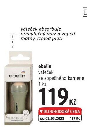 Váleček na obličej Ebelin
