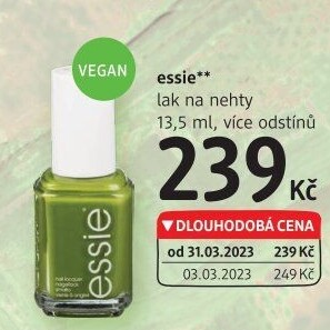 Veganský lak na nehty Essie