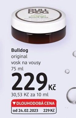 Vosk na vousy Bulldog