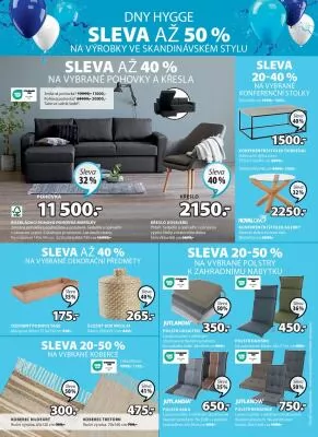akční leták Jysk 5.4.2023-11.4.2023