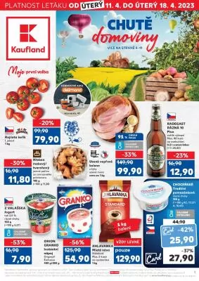 akční leták Kaufland 11.4.2023-18.4.2023