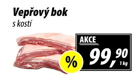 Vepřový bok s kostí