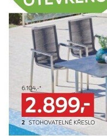 STOHOVATELNÉ KŘESLO