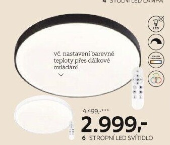 STROPNÍ LED SVÍTIDLO