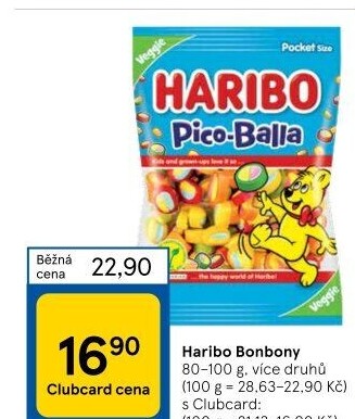Bonbony želé Haribo