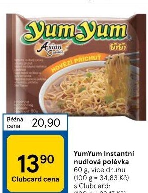 Instantní polévka YumYum