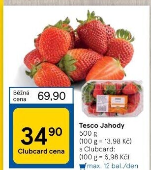 Jahody Tesco