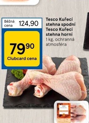 Kuřecí stehna Tesco