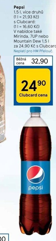 Limonáda Pepsi