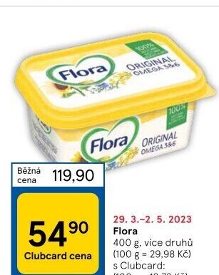 Margarín Flora