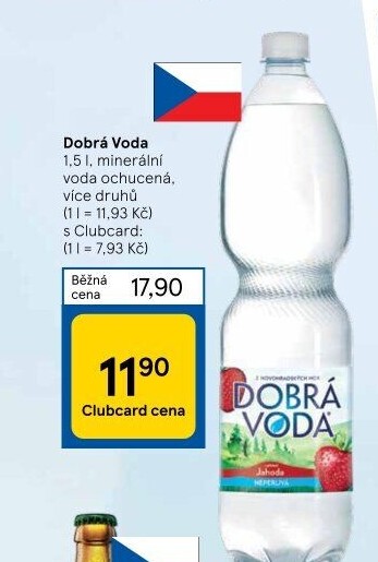 Ochucená voda Dobrá voda