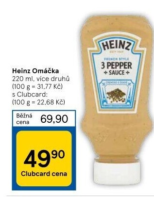 Omáčky Heinz