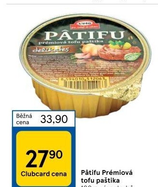 Paštika prémiová Patifu Veto