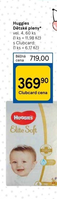 Pleny dětské Elite Soft Huggies