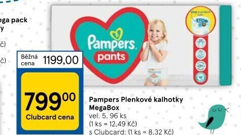 Pleny dětské Pampers Pants