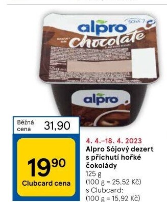 Sójový dezert Alpro Soya