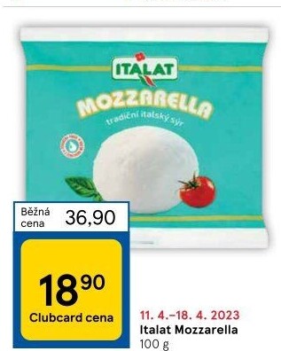 Sýr Mozzarella Italat