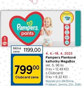 Pleny dětské Pampers Pants