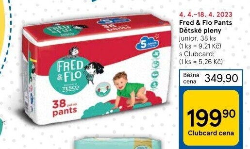Pleny dětské Pants Fred&amp