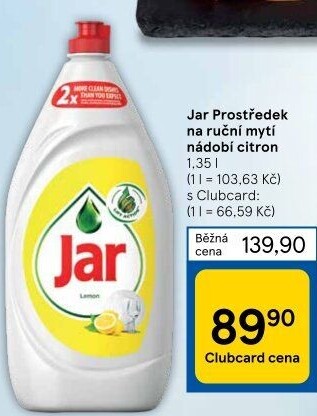 Prostředek na nádobí Jar
