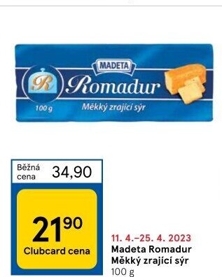 Sýr Romadur Madeta