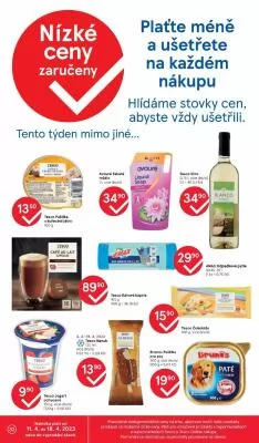 akční leták Tesco 11.4.2023-18.4.2023