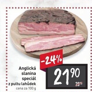 Anglická slanina speciál