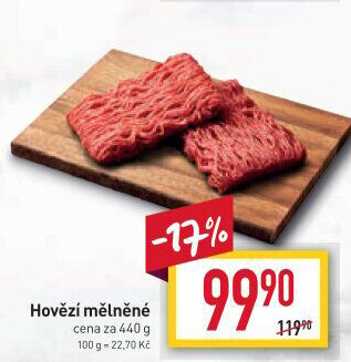 Hovězí mleté maso