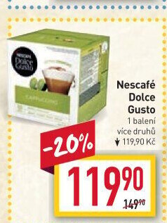 Kapsle Dolce Gusto Nescafé