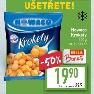 Krokety mražené Nowaco