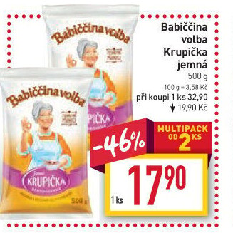 Krupička Babiččina volba