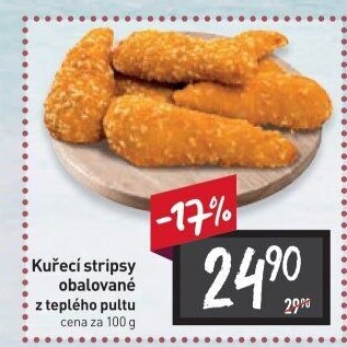 Kuřecí stripsy