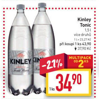 Limonáda Tonic Kinley