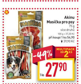 Pamlsky pro psy Masíčka Akinu
