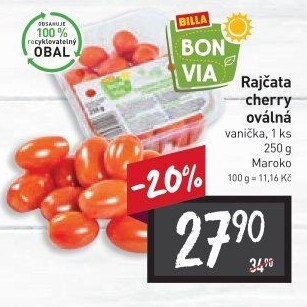 Rajčata cherry Billa Bonvia