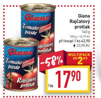 Rajčatový protlak Giana