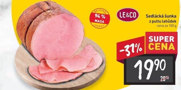 Šunka sedlácká Le&amp