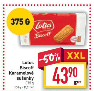 Sušenky Biscoff Lotus