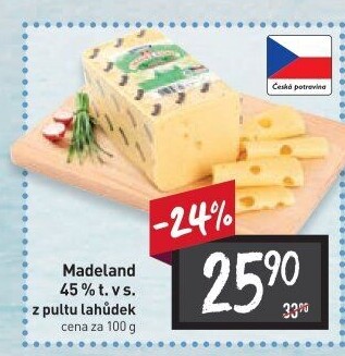 Sýr Madeland 45% Madeta