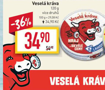 Sýr tavený Veselá kráva
