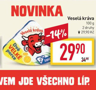 Sýr tavený Veselá kráva