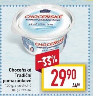 Tradiční pomazánkové Choceňské