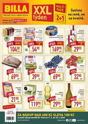 akční leták BILLA 11.4.2023-18.4.2023