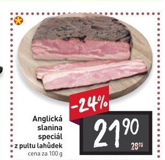 Anglická slanina speciál