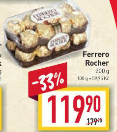 Bonboniéra Rocher Ferrero