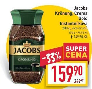 Instantní káva Jacobs Krönung
