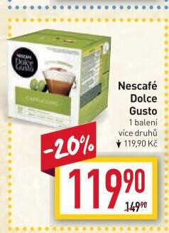 Kapsle Dolce Gusto Nescafé
