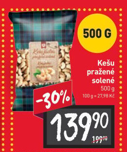 Kešu pražené IBK trade